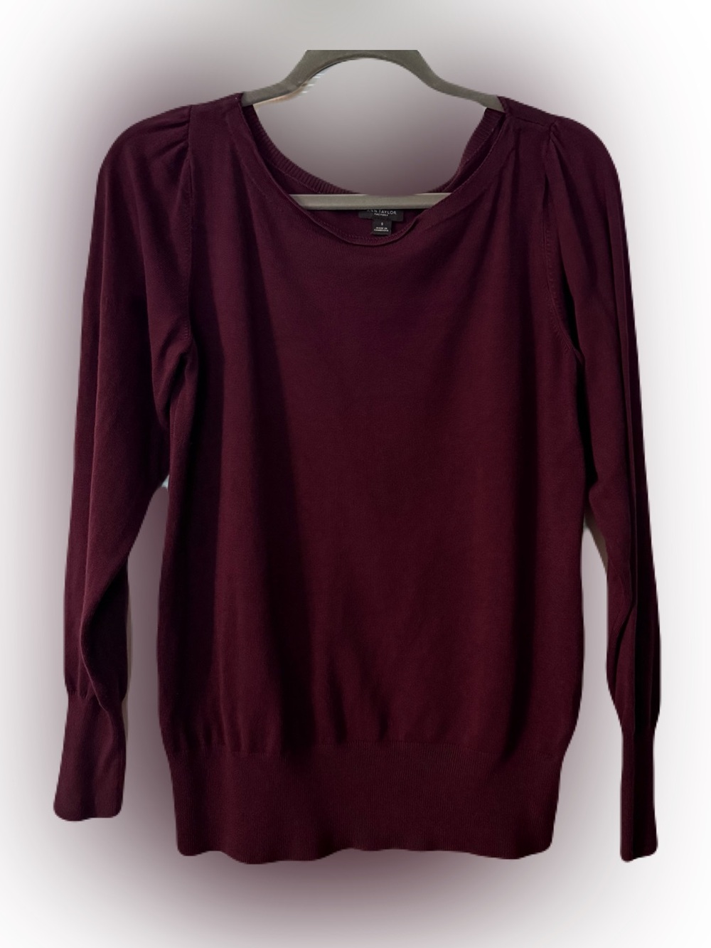 Burgundy Sweater